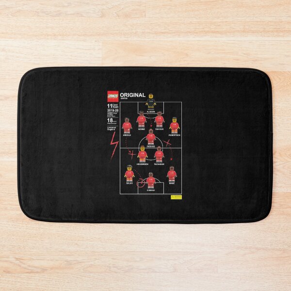 Item preview, Liverpool Brick Football Team Streetwear Black T-Shirt designed and sold by Vamos Store.