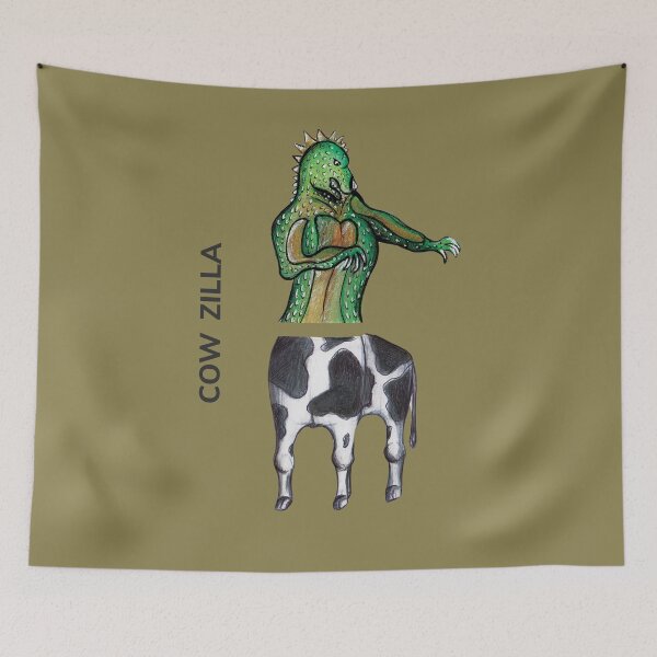 Artikelvorschau, COW ZILLA von FrankenDuo khaki entworfen und verkauft von FrankenDuo.