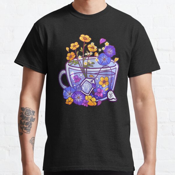 Virgo Zodiac Teacup Classic T-Shirt