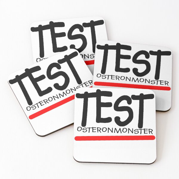 Item preview, TESTosterone monster black designed and sold by frankuffmann.