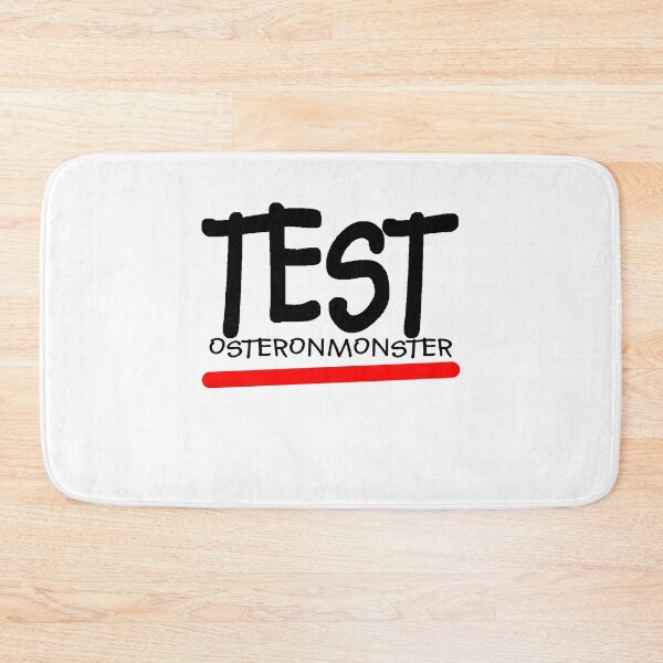 Item preview, TESTosterone monster black designed and sold by frankuffmann.