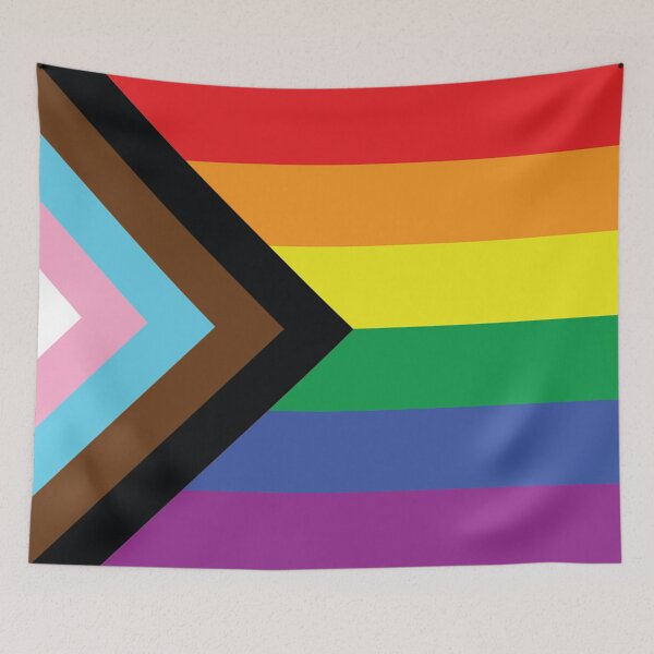 Item preview, Bandera del orgullo del progreso designed and sold by ValentinaHramov.
