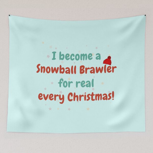 Item preview, Funny - Brawl Star Snowball Brawler Christmas designed and sold by iamwowie.