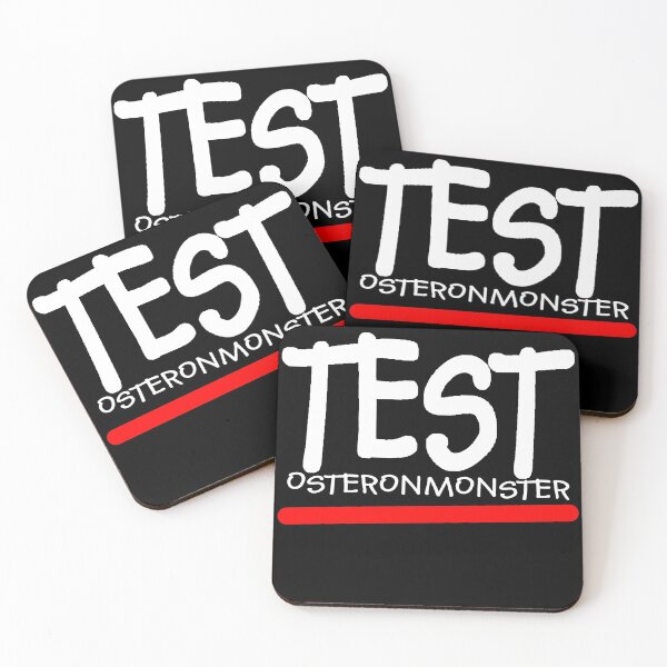 Item preview, TESTosterone Monster white designed and sold by frankuffmann.
