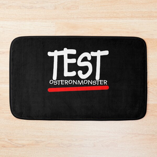 Item preview, TESTosterone Monster white designed and sold by frankuffmann.