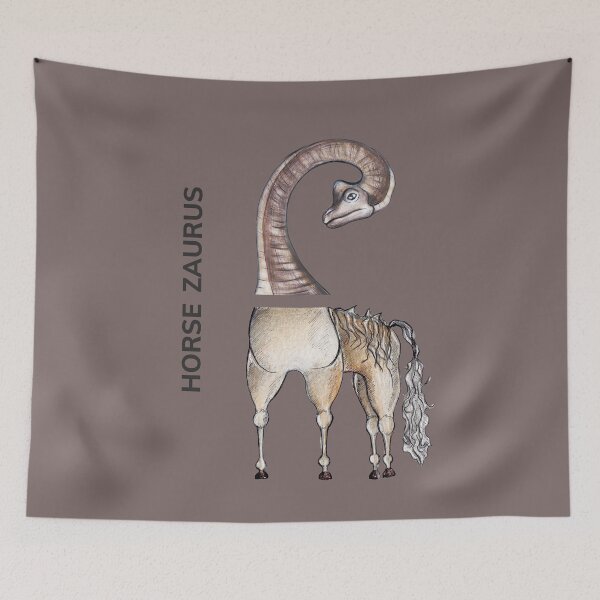 Item preview, HORSE ZAURUS by FrankenDuo cacao brown designed and sold by FrankenDuo.