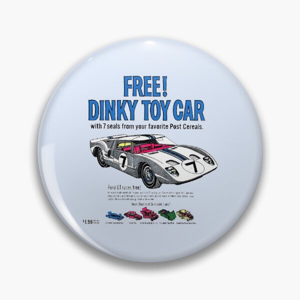 Item preview, DINKY TOY FORD GT40 - ADVERT designed and sold by ThrowbackAds.