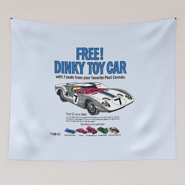 Item preview, DINKY TOY FORD GT40 - ADVERT designed and sold by ThrowbackAds.