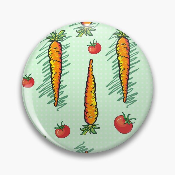 Item preview,   Cute Carrot and tomatoes Pattern  designed and sold by remonss.