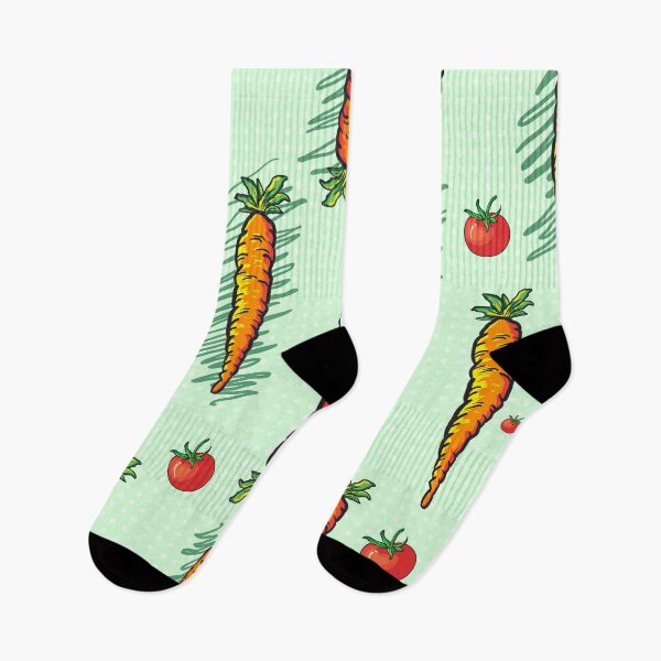 Item preview,   Cute Carrot and tomatoes Pattern  designed and sold by remonss.