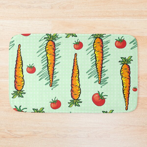 Item preview,   Cute Carrot and tomatoes Pattern  designed and sold by remonss.