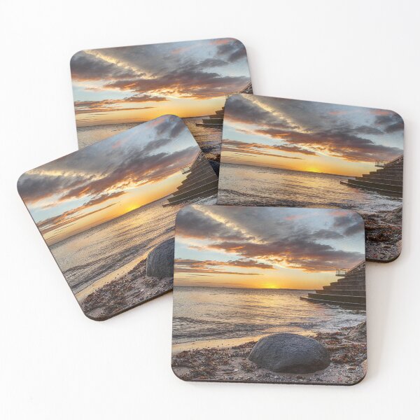 Item preview, Sunrise on Portobello Beach designed and sold by Mark Liebenberg.