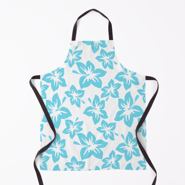 Item preview, Sky Blue Tropical Hibiscus Pattern designed and sold by everything4eva.