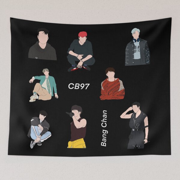Item preview, Sticker pack - Bang Chan , Stray Kids  designed and sold by Amy Hearts.