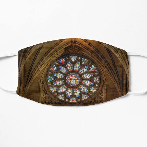 Cathedral Stained Glass Window Flat Mask