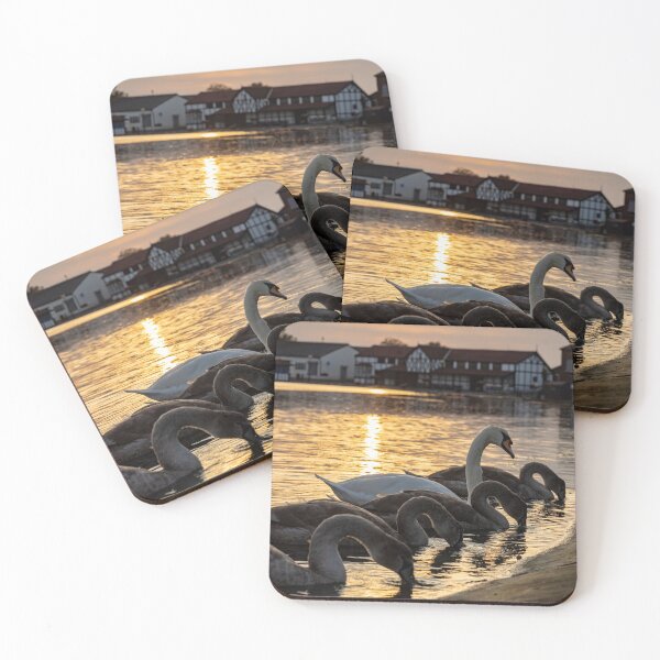 Item preview, Swan and her cygnets designed and sold by Mark Liebenberg.