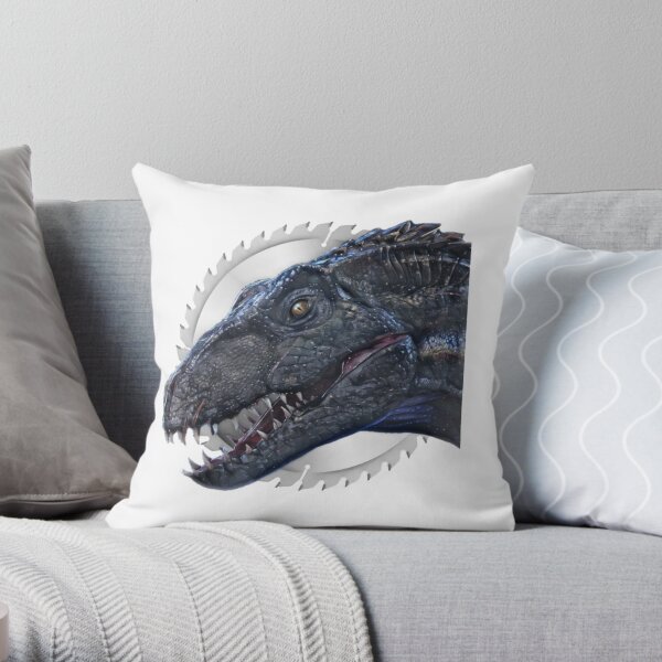 indoraptor Throw Pillow