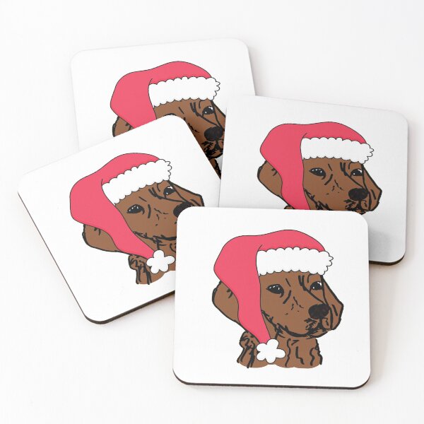 Item preview, Christmas chocolate lab designed and sold by NinaBetterNot.
