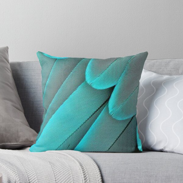 Aperçu de l'œuvre Plumes turquoise créée et vendue par Dalaprime.