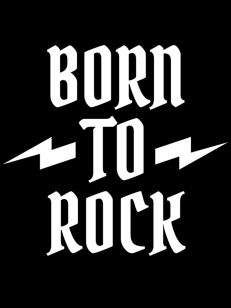 Baby T-Shirt kurzarm Babyshirt Born to Rock ABCD Hardrock Jungen Mädchen Shirt 