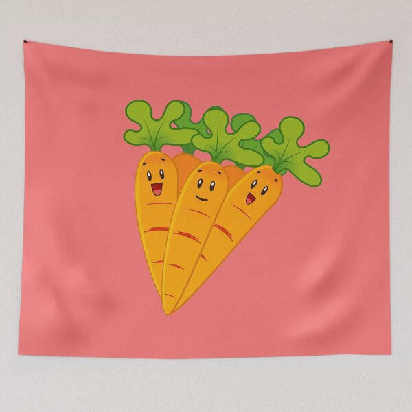 Item preview, Cute Carrot Pattern  designed and sold by remonss.