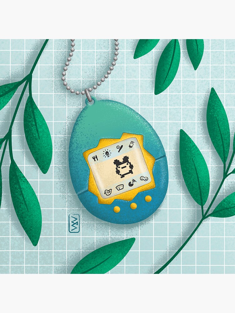 Thumbnail 3 of 3, Sticker, Tamagochi designed and sold by vymaing.