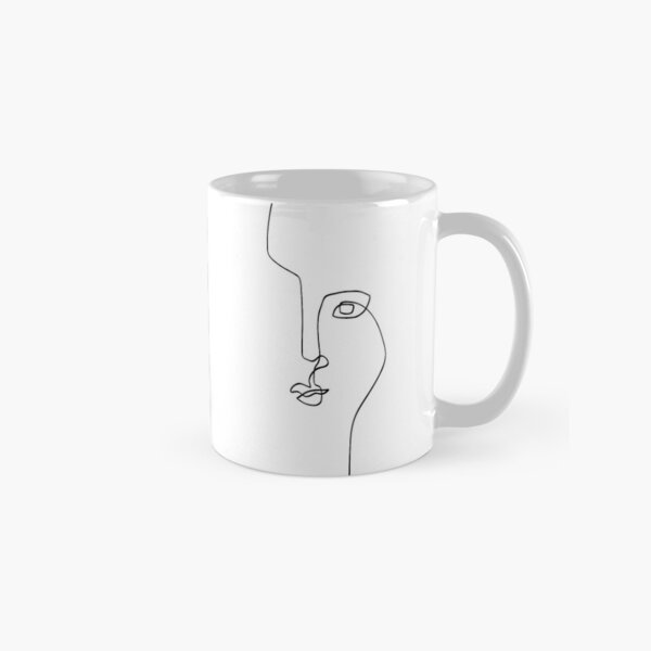 Item preview, Abstract Face II - One Line Art designed and sold by TheRedFinch.