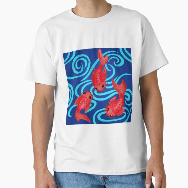 Item preview, Japanese Koi Carp - Kawaii Koi Fish Kimono Pattern Design designed and sold by Japonismo.