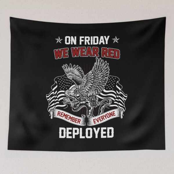 Item preview, Best Matching Wear Red Friday Veteran Birthday Shirt American Eagle Flag Independence T Shirt designed and sold by tuanitus.