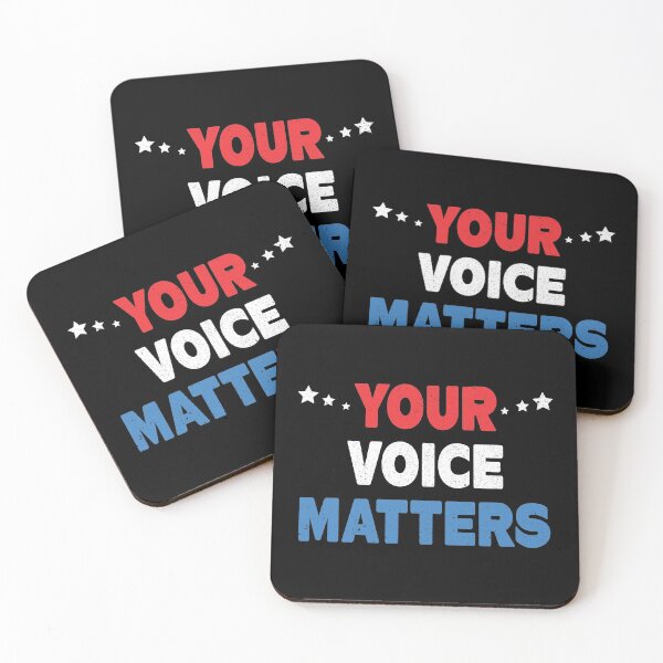 Item preview, Your Voice Matters designed and sold by Mariokao.