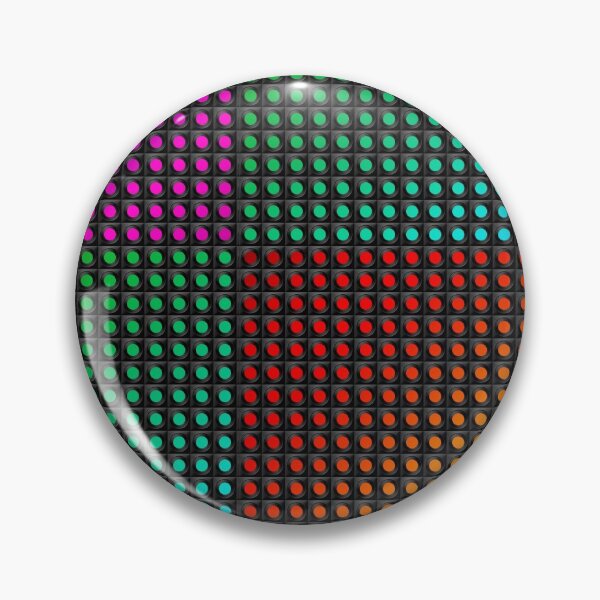 Item preview, Rainbow illumination of matrix cells. 3D effect designed and sold by VallaV.