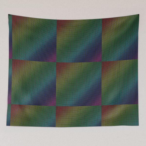 Item preview, Rainbow illumination of matrix cells. 3D effect designed and sold by VallaV.
