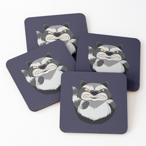 Item preview, Angry raccoon, crazy raccoon designed and sold by DerSenat.