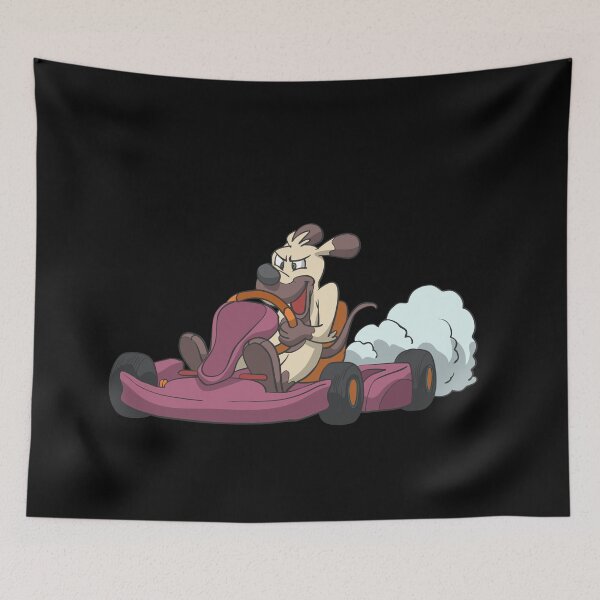 Item preview, Dog drives go-kart race designed and sold by Monkey Ful.