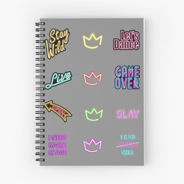 Item preview, Neon typos pack designed and sold by SidTastic .