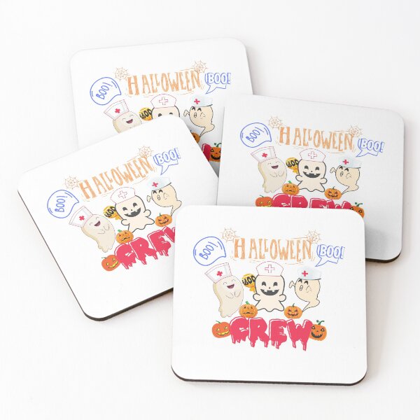 Item preview, Boo Boo Crew Funny Halloween Pumpkin Ghost Tee Gifts designed and sold by Chic Threads Shop.