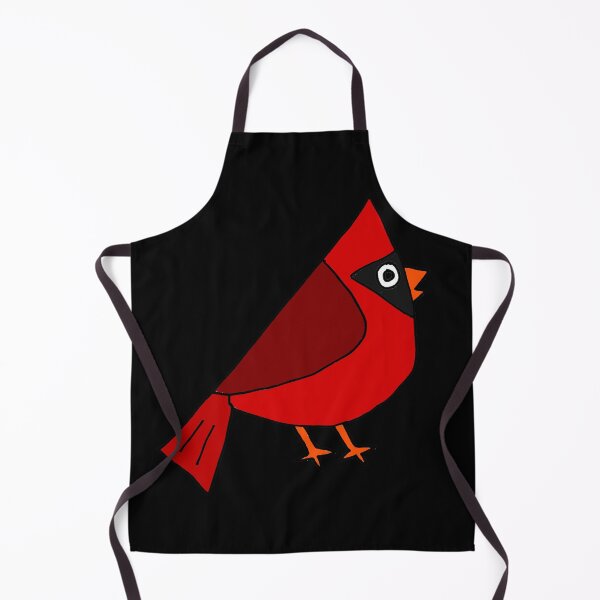 Item preview, Cool Red Cardinal Bird Art designed and sold by Nature's Fancy.