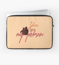 du bist meine Person Laptoptasche