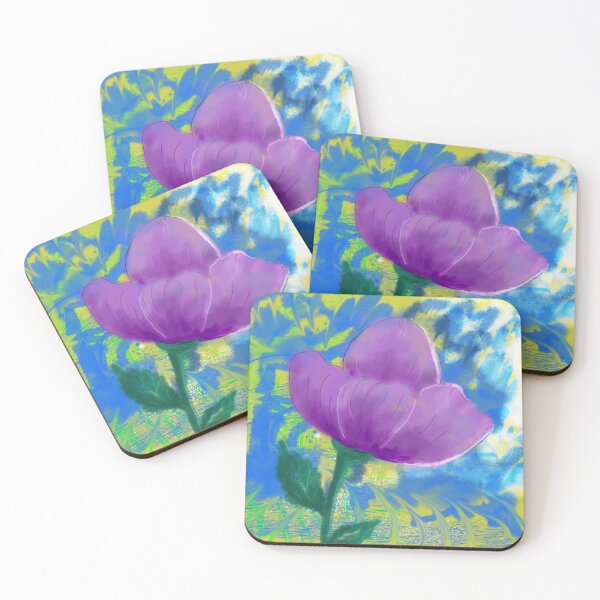 Item preview, PURPLE POPPY designed and sold by suryaperi.