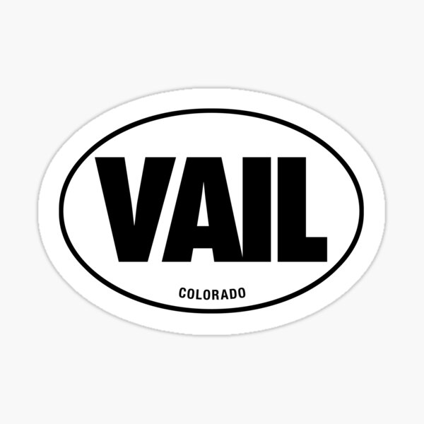 VAIL - EURO STICKER Sticker