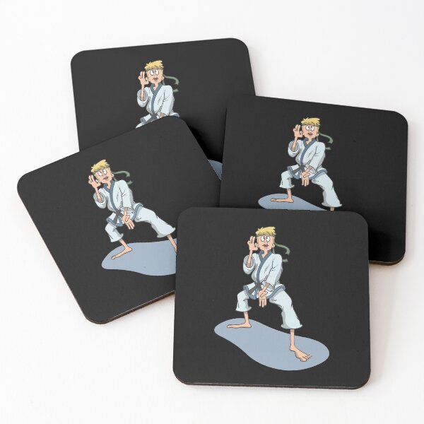 Item preview, Karate fighter in defensive position designed and sold by Monkey Ful.