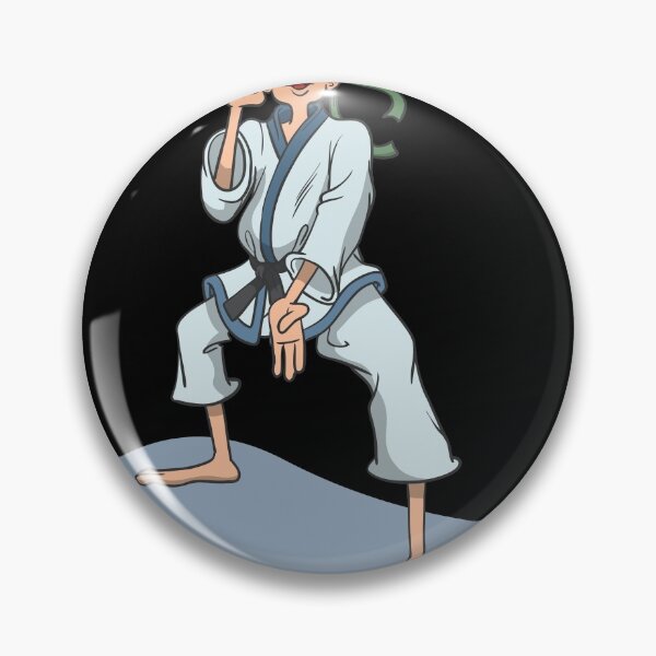 Item preview, Karate fighter in defensive position designed and sold by Monkey Ful.