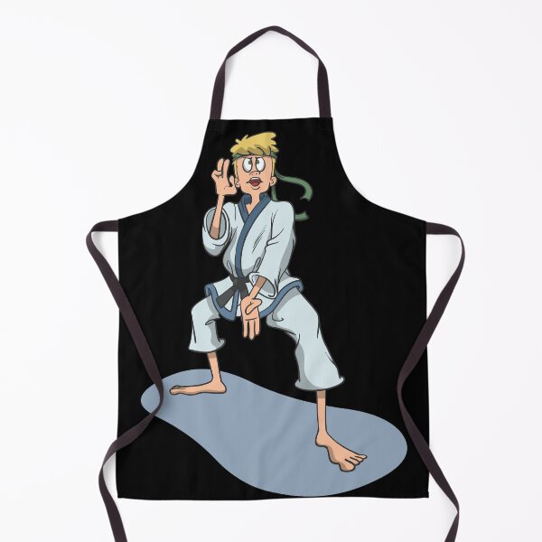 Item preview, Karate fighter in defensive position designed and sold by Monkey Ful.