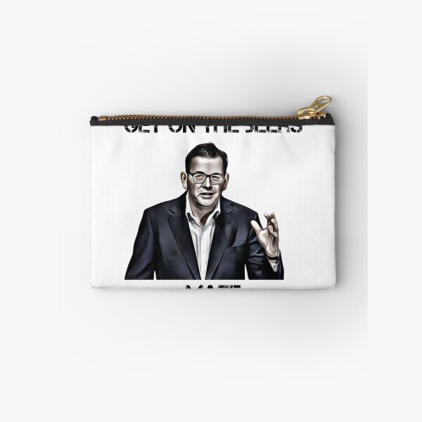 Item preview, Get on the beers, mate. Dan Andrews designed and sold by Wanderers'  Arcadia.