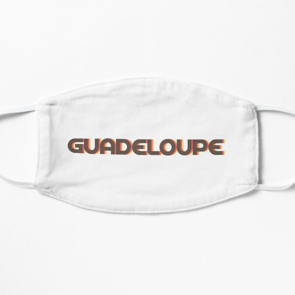 Guadeloupe Retro Masque sans plis