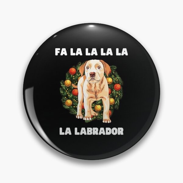 Item preview, Christmas Dog FaLaLaLaLaLa Labrador Christmas Gift for Dog Lovers Labrador Lovers Funny Christmas Gift designed and sold by Nathalie Aynié.