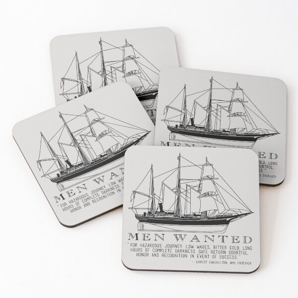 Item preview, Shackelton’s Endurance - Men Wanted designed and sold by AlwaysReadyCltv.
