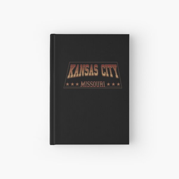 Kansas City Missouri football hockey baseball sports design Hardcover Journal