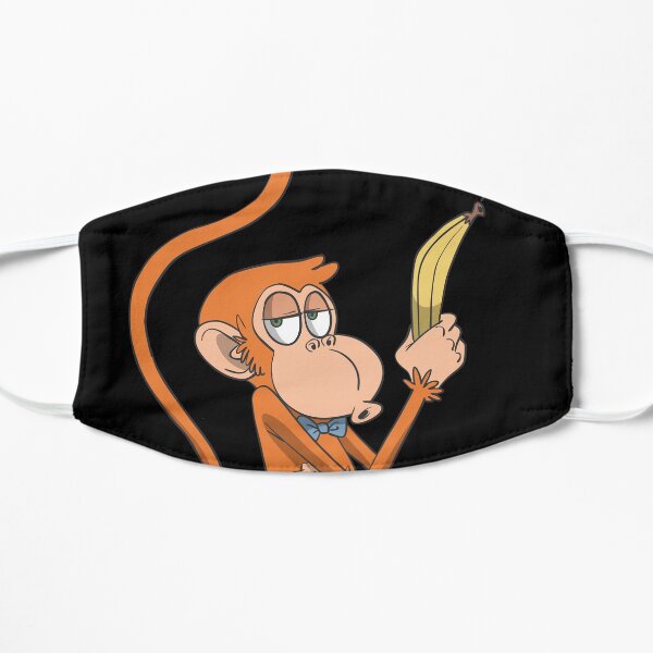 Monkey with banana gun Mask