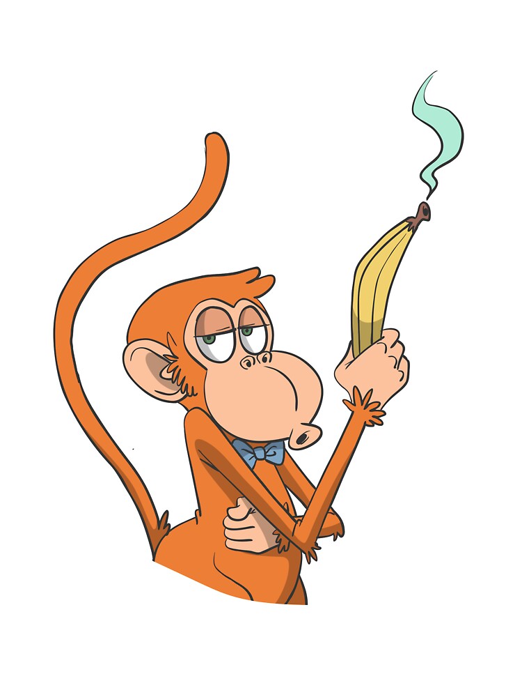 "Monkey with banana gun" Kids TShirt for Sale by Monkey Ful Redbubble